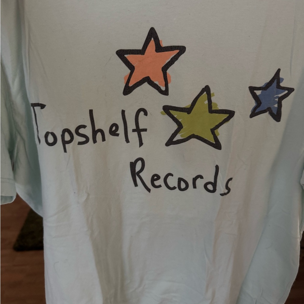 Topshelf Records Count your lucky stars records April fools t shirt